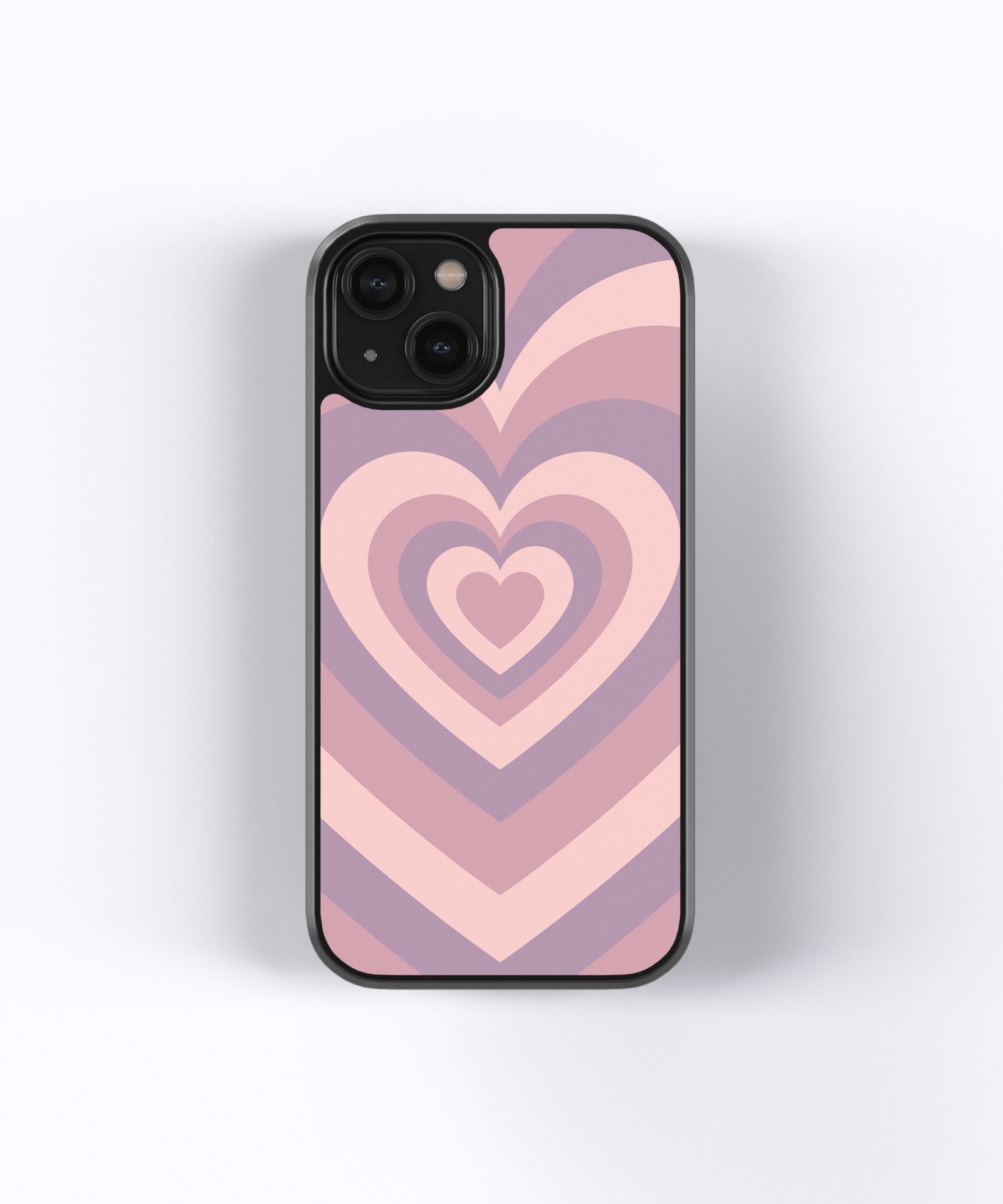 Pink Heart Phone Case For Iphone 14