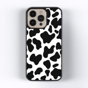 Cow Skin Phone Case For 16 Pro Max