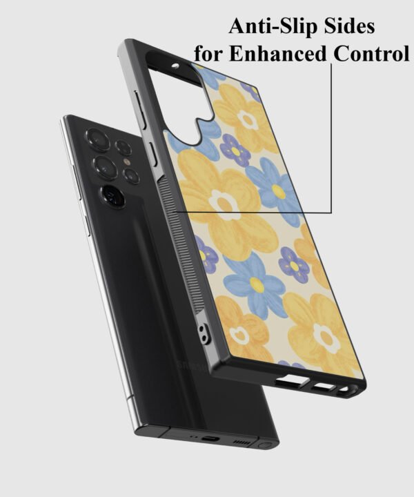 Yellow-Blossom-Metal-Case-Cover-for-Samsung-Galaxy-S24-Ultra-feature-1-view