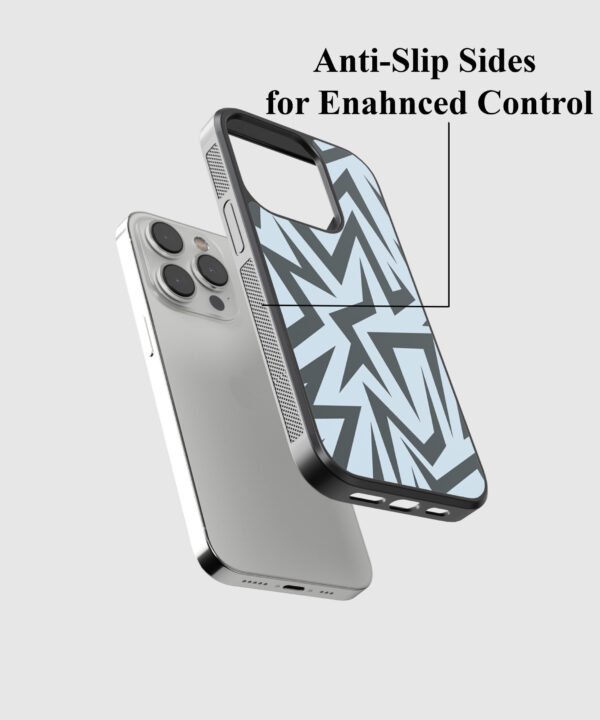 Abstract Art Metal Case Cover for iPhone 14 Pro – Feature 2 View