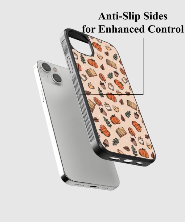 Autumn Vibes Metal Case Cover for iPhone 15 Plus – Feature 2 View