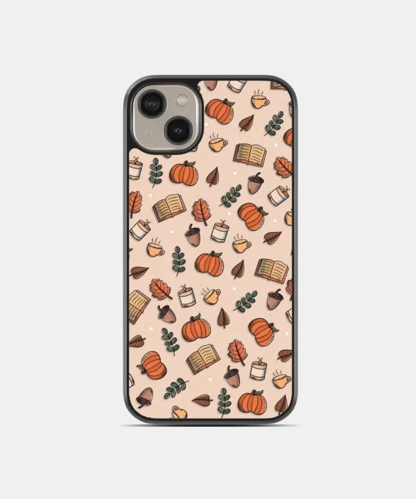 Autumn Vibes Metal Case Cover for iPhone 15 Plus Main View