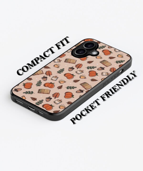 Autumn Vibes Metal Case Cover for iPhone 16 Plus – Feature 1 View