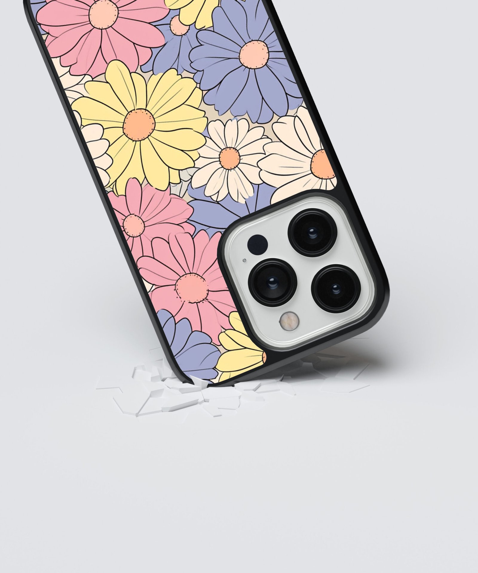 bloom-vibes-metal-case-cover-for-iphone-13-pro-03 Bloom Vibes Metal Case Cover for iPhone 13 Pro Dropping View