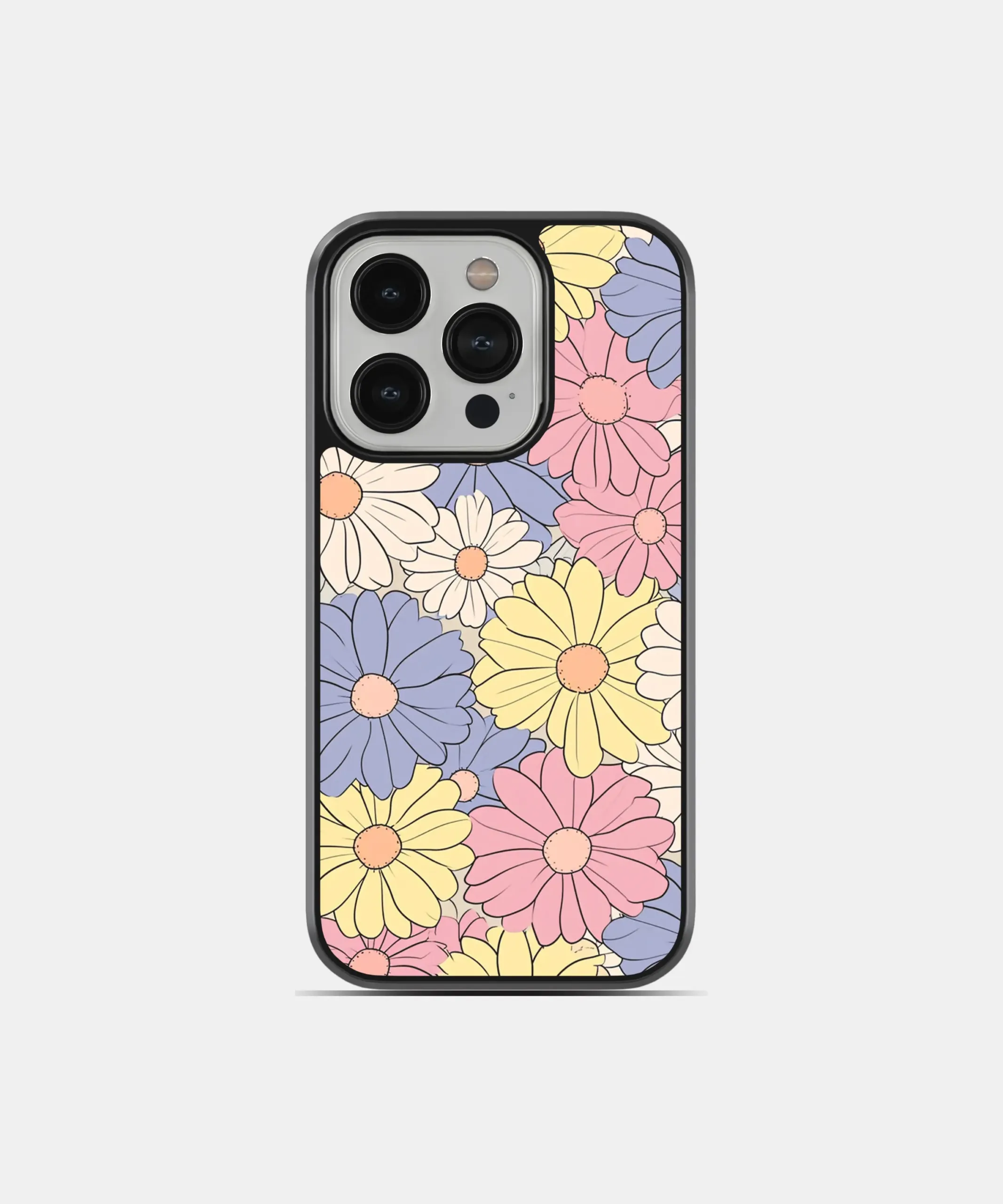 bloom-vibes-metal-case-cover-for-iphone-13-pro Bloom Vibes Metal Case Cover for iPhone 13 Pro Main View