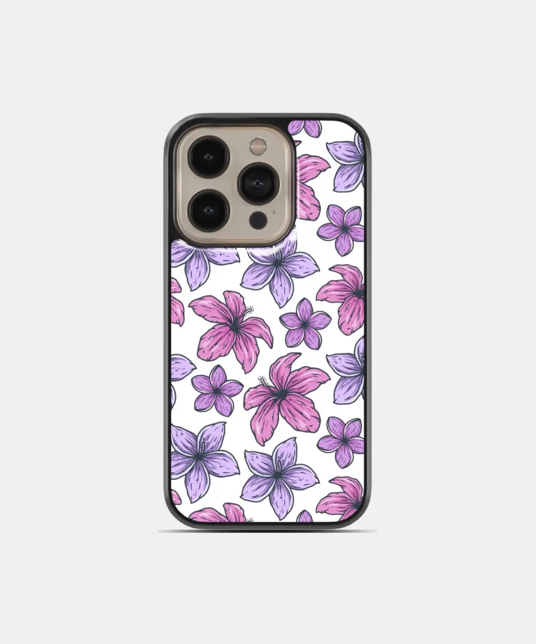 Blossom Pop Metal Case Cover for iPhone 13 Pro Main View