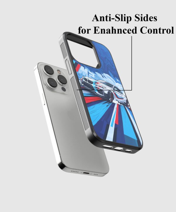 BMW Inspired Metal Case Cover for iPhone 14 Pro – Feature 2 View