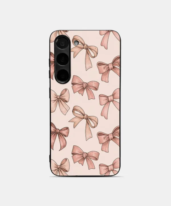 Bows Doodle Metal Case Cover for Samsung Galaxy S24 Main View