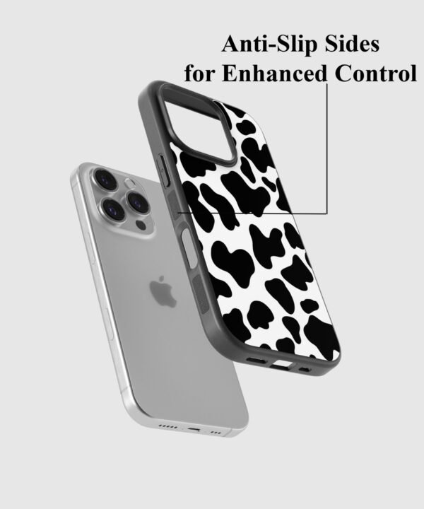 Cow Spots Metal Case Cover for iPhone 16 Pro Max – Feature 2 View