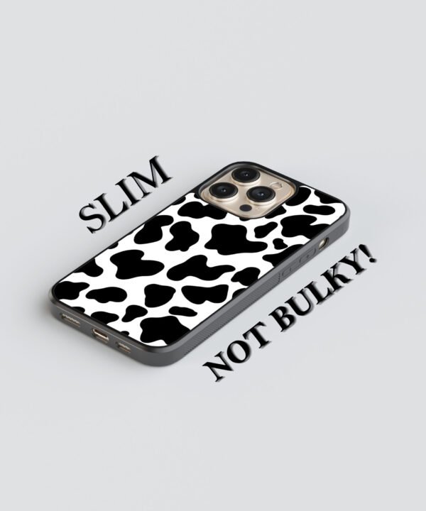 Cow Spots Metal Case Cover for iPhone 16 Pro Max – Feature 1 View