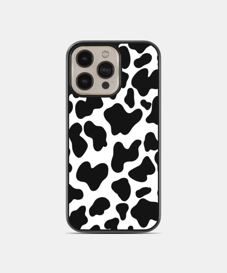 Cow Spots Metal Case Cover for iPhone 16 Pro Max – Main View