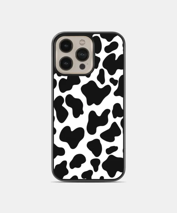 Cow Spots Metal Case Cover for iPhone 16 Pro Max – Main View