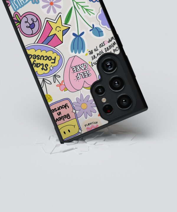 Doodle View Metal Case Cover for Samsung Galaxy S24 Ultra – Dropping View