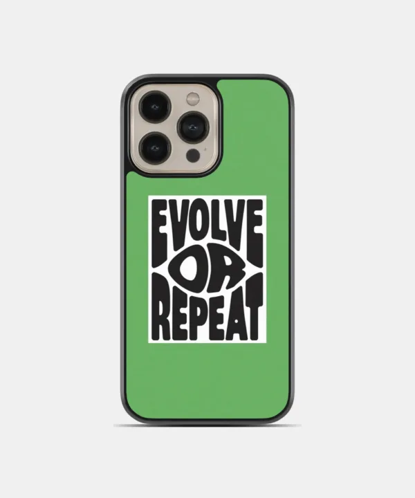 Evolve or Repeat Metal Case Cover for iPhone 13 Pro Max Main View