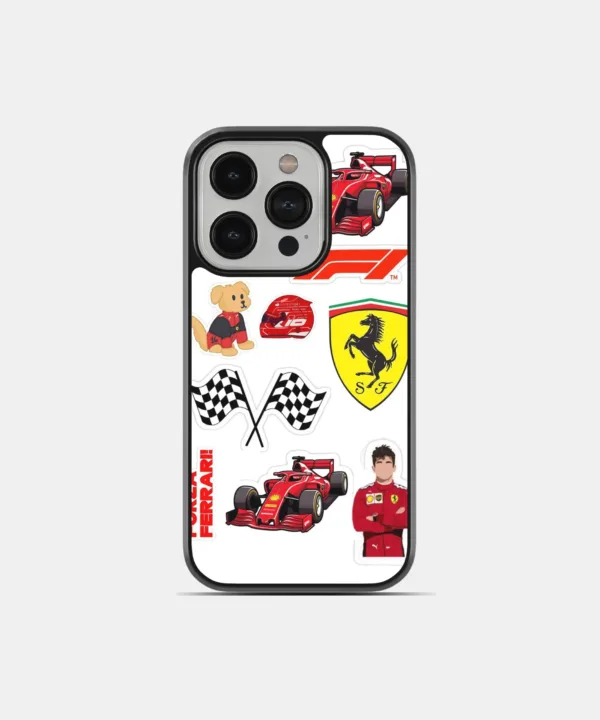 F1 Inspired Metal Case Cover for iPhone 14 Pro