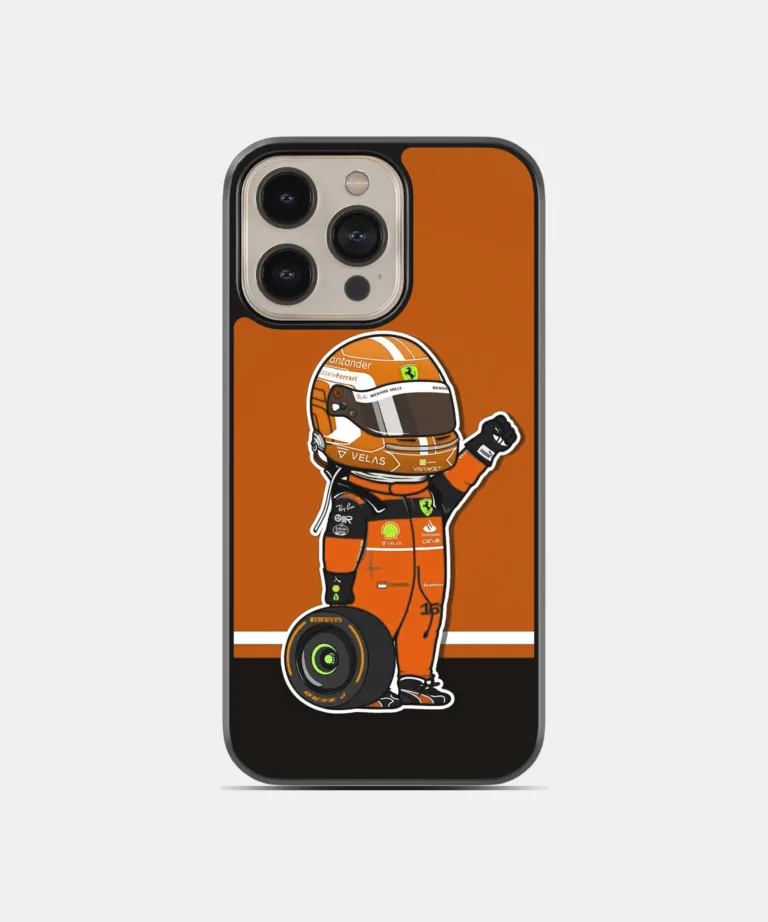 F1 Racer Metal Case Cover for iPhone 15 Pro Max – Main View