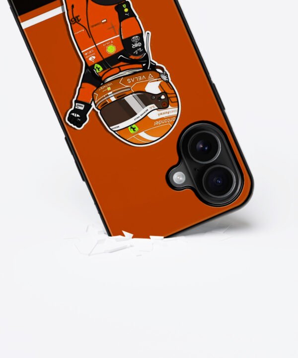 F1 Racer Metal Case Cover for iPhone 16 – Dropping View