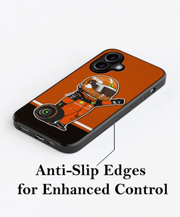 F1 Racer Metal Case Cover for iPhone 16 – Feature 2 View