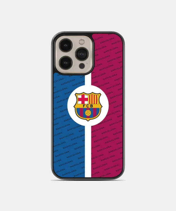 FCB Inspired Metal Case Cover for iPhone 16 Pro Max – Main View
