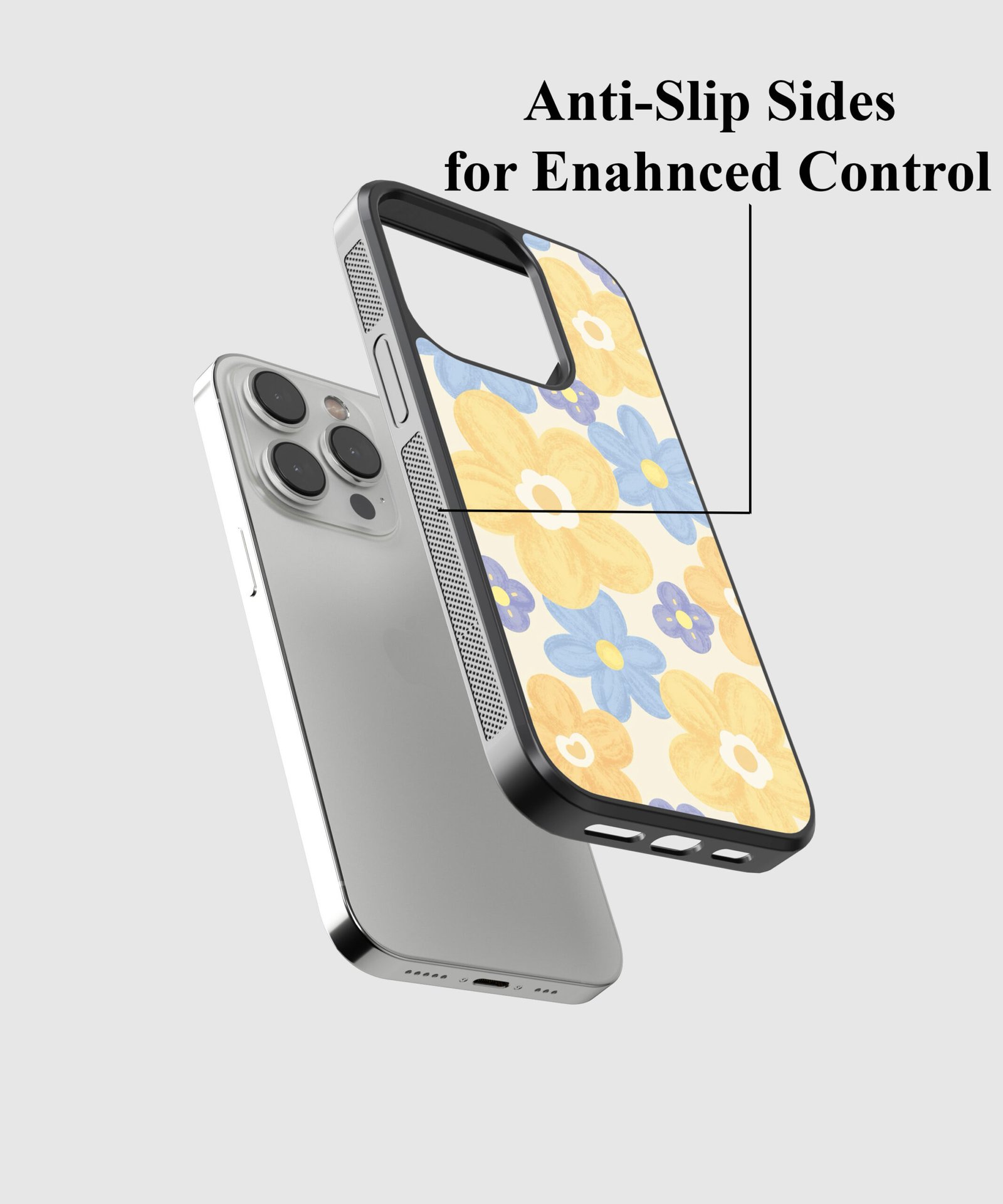 floral-pop-metal-case-cover-for-iphone-15-pro-04 Floral Pop Metal Case Cover for iPhone 15 Pro – Feature 2 View