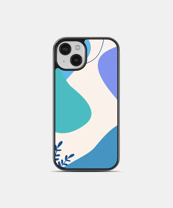 Harmony Abstract Metal Case Cover for iPhone 14 Main View