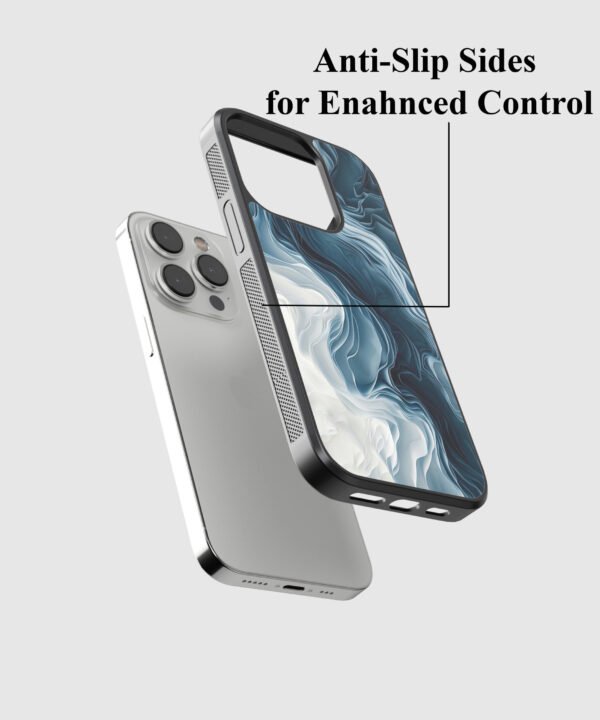 Midnight Frost Metal Case Cover for iPhone 15 Pro – Feature 2 View
