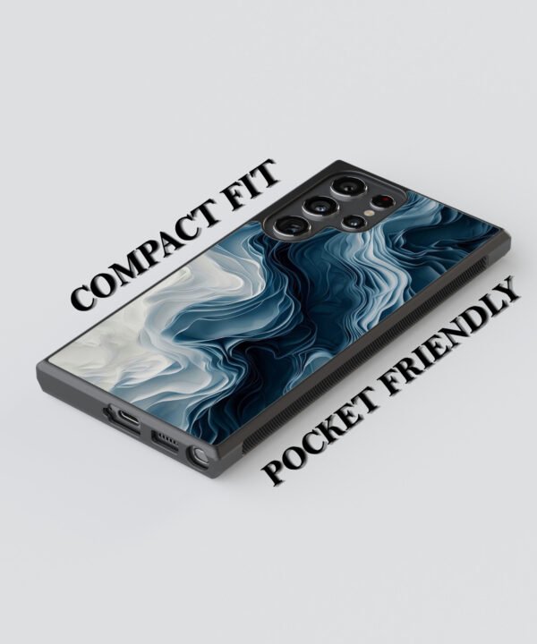 Midnight Frost Metal Case Cover for Samsung Galaxy S24 Ultra – Feature 2 View