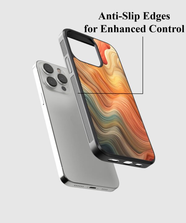 Multi Wavy Metal Case Cover for iPhone 15 Pro Max – Feature 2 View