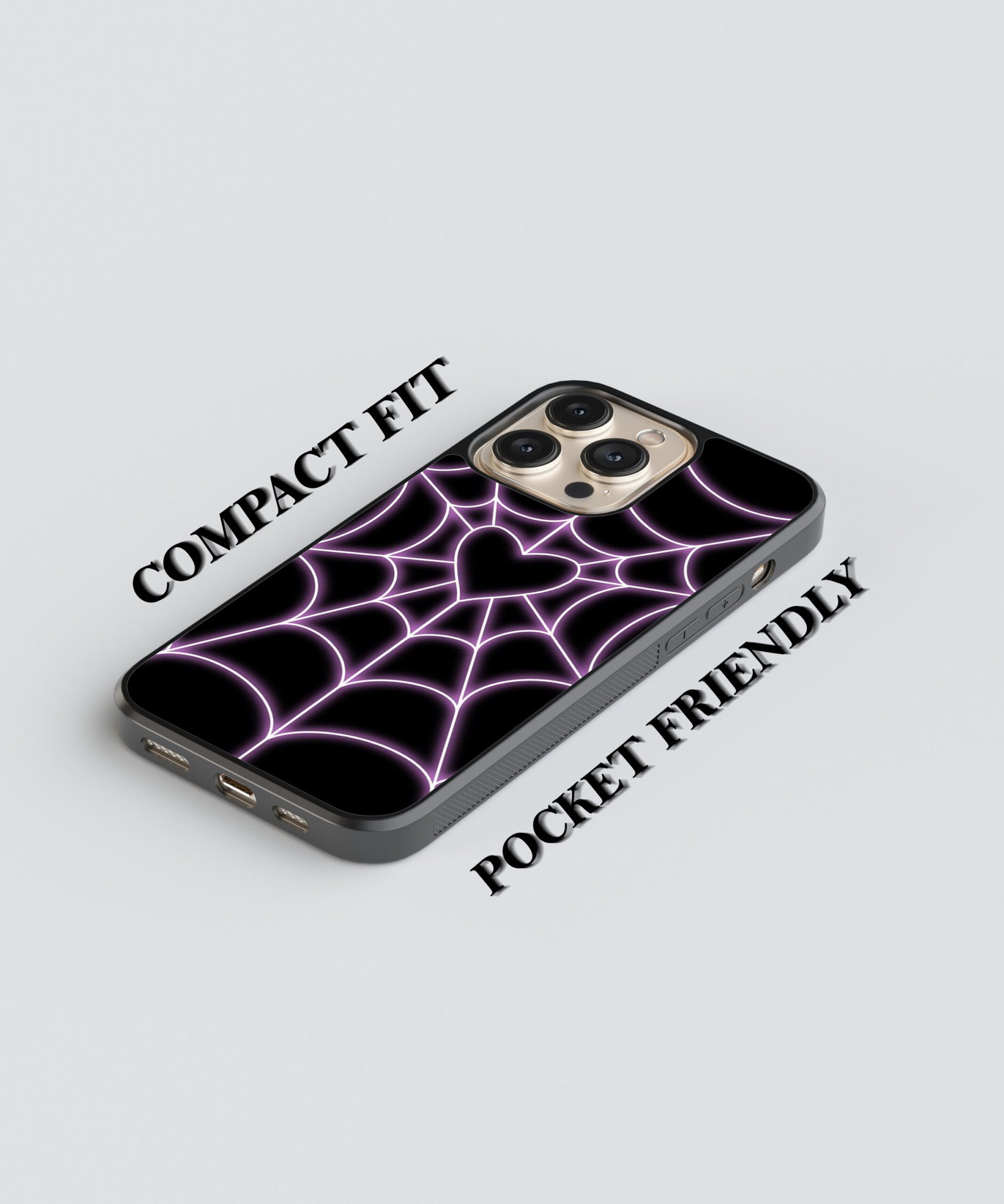 neon-spiderweb-metal-case-cover-for-iphone-16-pro-05 Neon spiderweb Metal Case Cover for iPhone 16 Pro – Feature 1 View