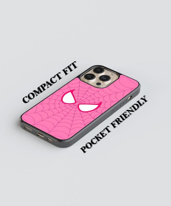 Pink Venom Metal Case Cover for iPhone 15 Pro Max – Feature 1 View