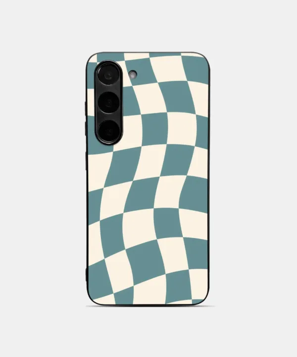 Pop Checks Metal Case Cover for Samsung Galaxy S24 Main View