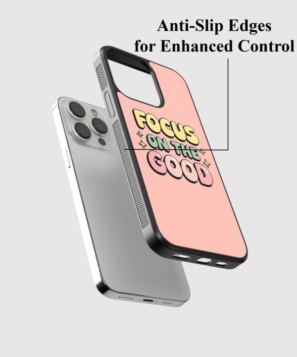 Positive Pop Metal Case Cover for iPhone 15 Pro Max – Feature 2 View