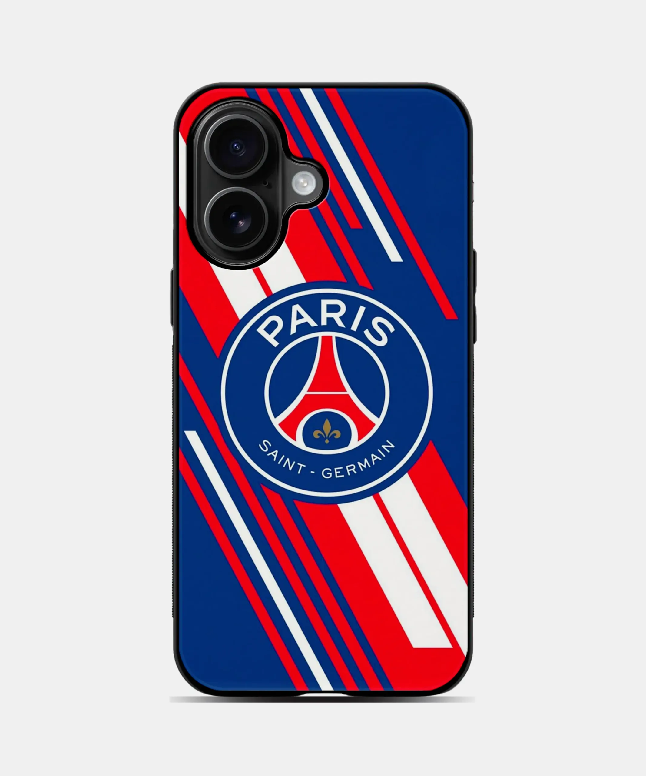 psg-inspired-metal-case-cover-for-iphone-16-plus PSG Inspired Metal Case Cover for iPhone 16 Plus – Main View