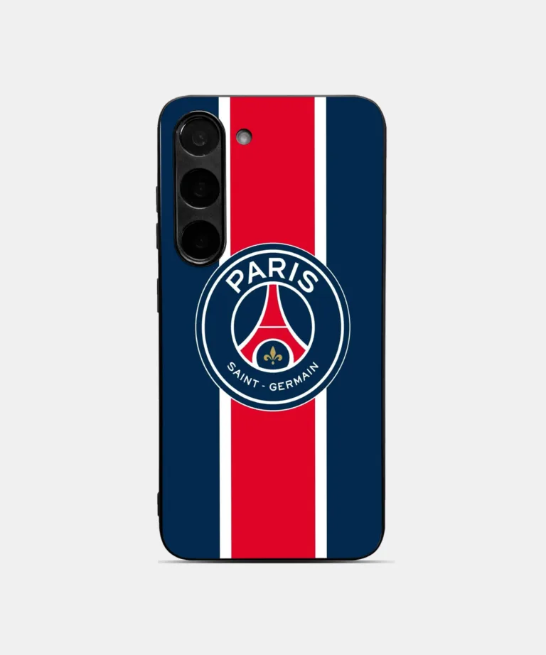 PSG Inspired Metal Case Cover for Samsung Galaxy S24 Main View