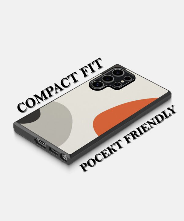 Retro Minimalist Metal Case Cover for Samsung Galaxy S25 Ultra – Feature 2 View