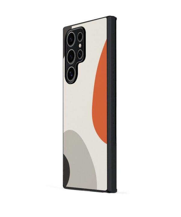 Retro Minimalist Metal Case Cover for Samsung Galaxy S25 Ultra – Side View