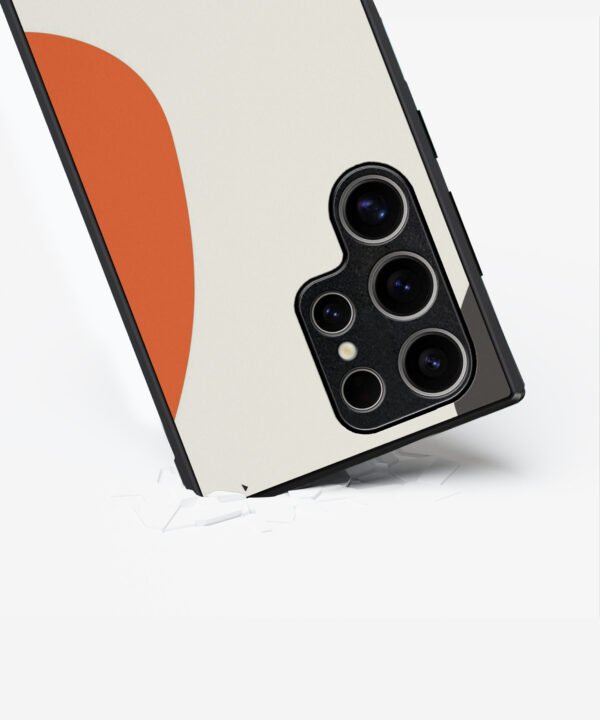 Retro Minimalist Metal Case Cover for Samsung Galaxy S25 Ultra – Dropping View