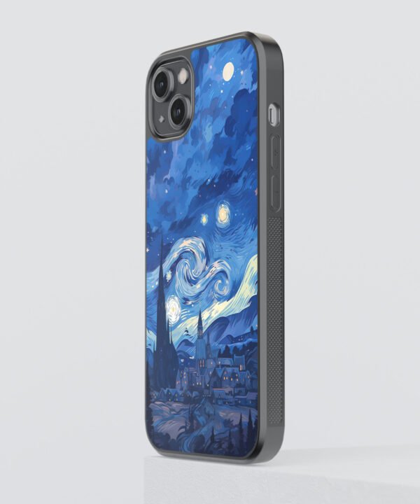 Scenery Dreams Metal Case Cover for iPhone 14 Plus Side View
