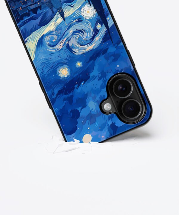 Scenery Dreams Metal Case Cover for iPhone 16 – Dropping View