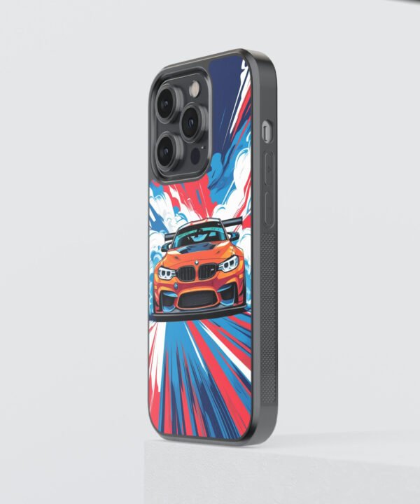 Street Racer Metal Case Cover for iPhone 13 Pro Side View