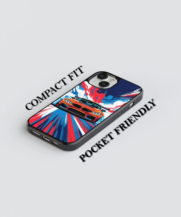 Street Racer Metal Case Cover for iPhone 14 Feature 1 View