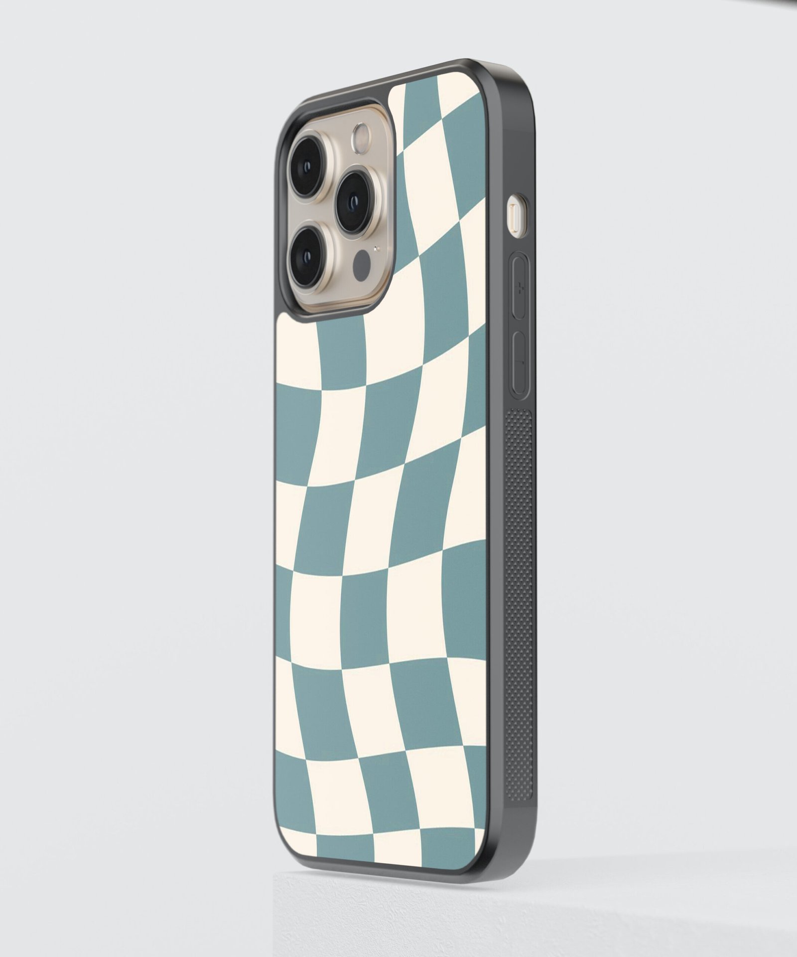 wavy-pop-metal-case-cover-for-iphone-15-pro-max-07 Wavy Pop Metal Case Cover for iPhone 15 Pro Max – Side View