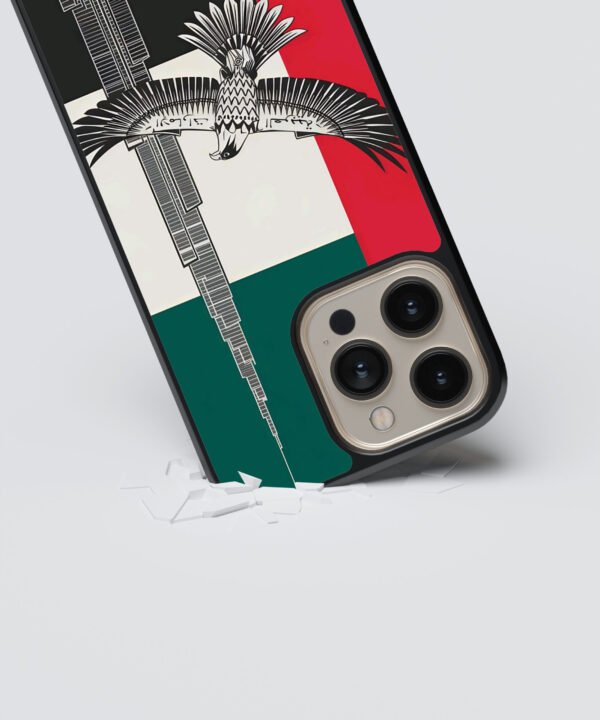 Wings Over Burj Metal Case Cover for iPhone 16 Pro Max – Dropping View