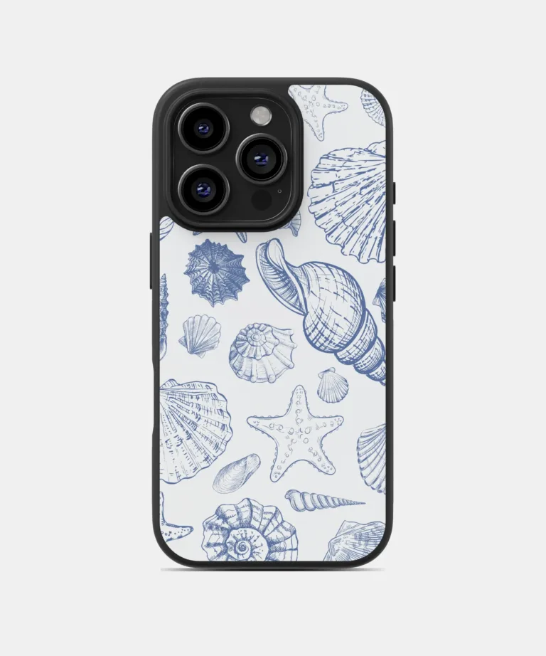 Shells Sketch Magsafe Case Cover for iPhone 16 Pro Max