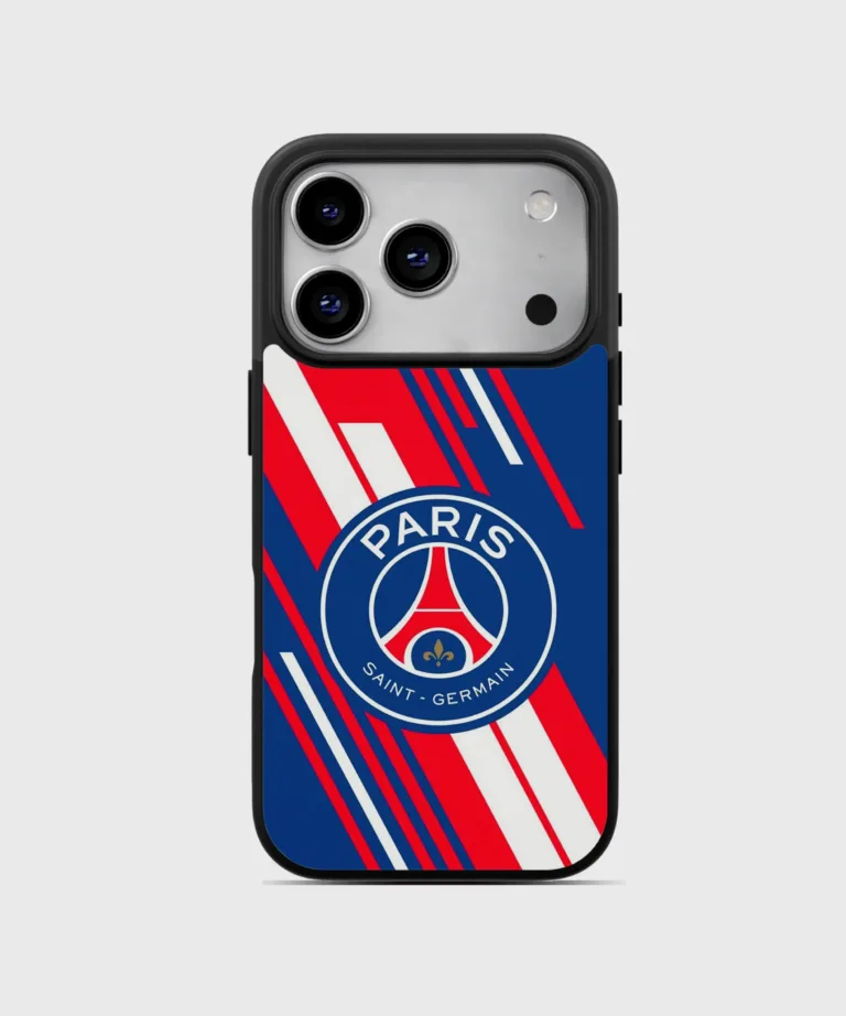 PSG Club Inspired Magsafe Case Cover for iPhone 17 Pro
