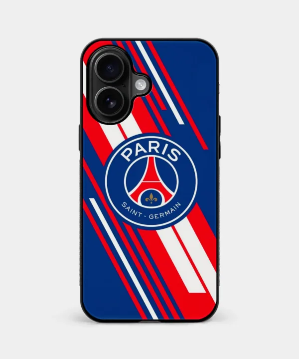 PSG Inspired Magsafe Case Cover for iPhone 16 Plus