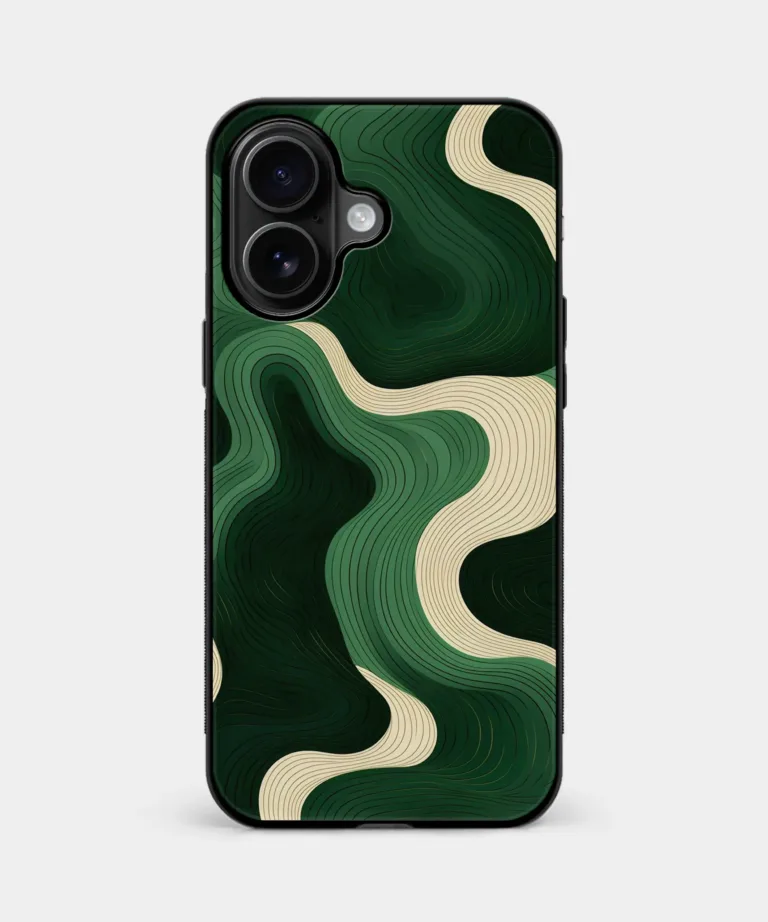 Forest Swirl Magsafe Case Cover for iPhone 16
