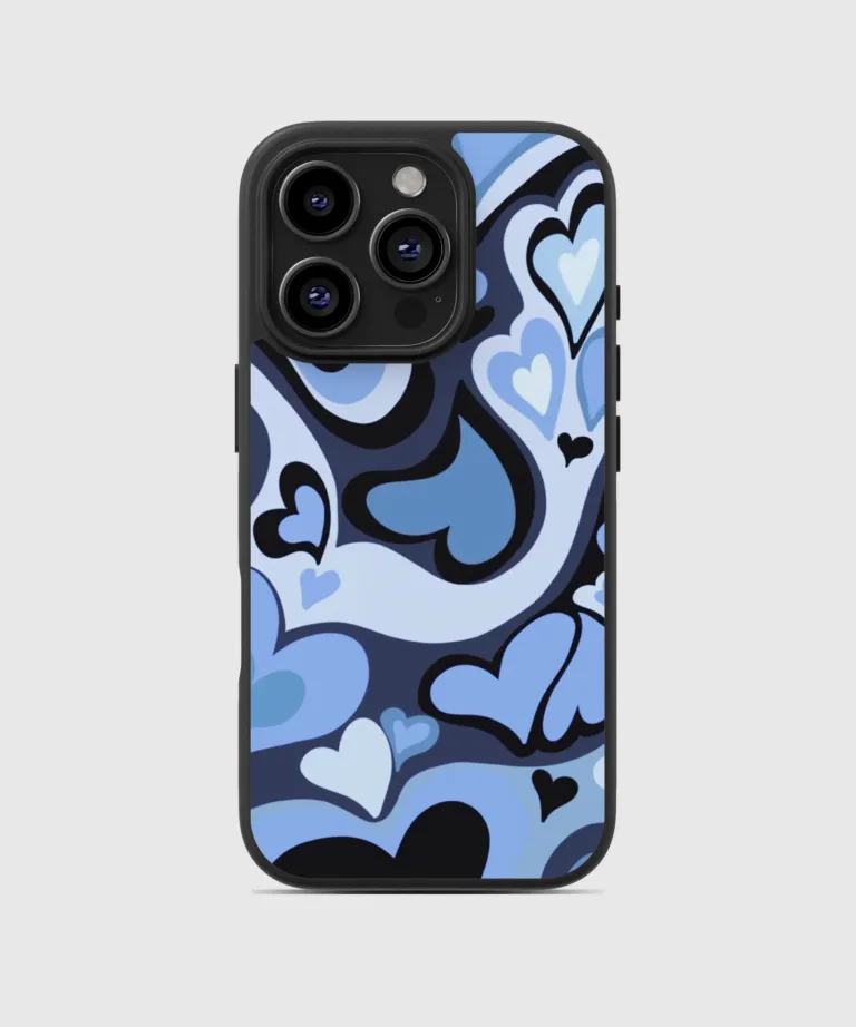 Midnight Hearts Magsafe Case Cover for iPhone 16 Pro Max