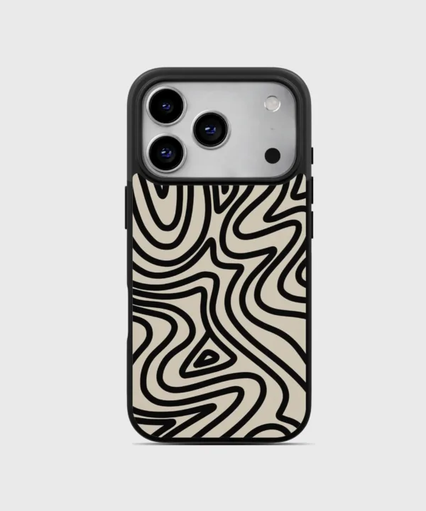 Wavy Lines Magsafe Case Cover for iPhone 17 Pro Max