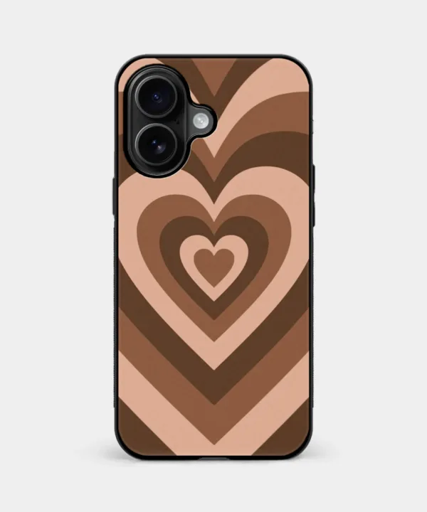 Mocha Hearts Magsafe Case Cover for iPhone 17
